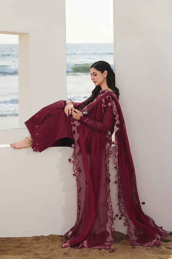 SA-14 NELAM-3PC EMBROIDERED LAWN-ANS3278