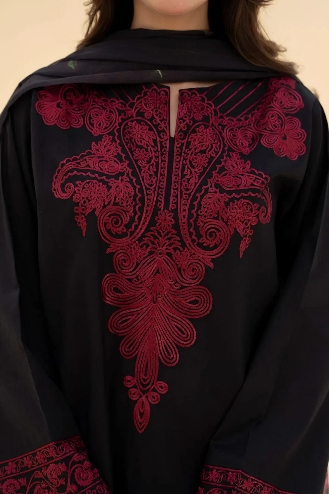 ZAROON 3PC UNSTITCHED LAWN - BG849