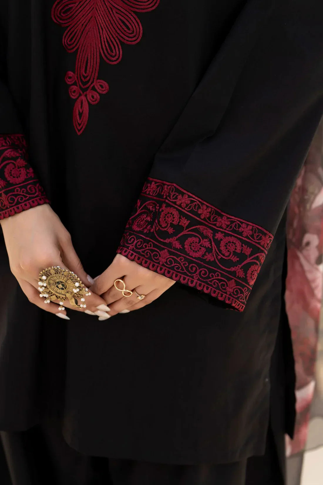 ZAROON 3PC UNSTITCHED LAWN - BG849
