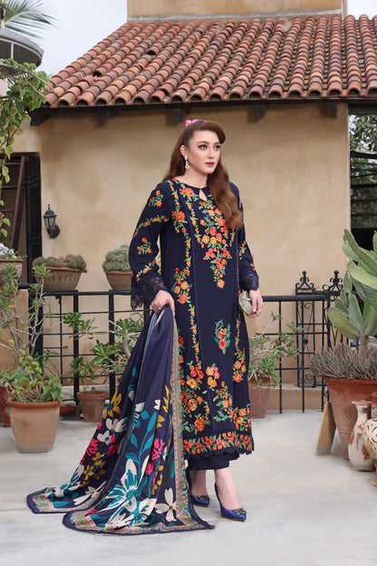 3PC LAWN UNSTITCHED - ANS373