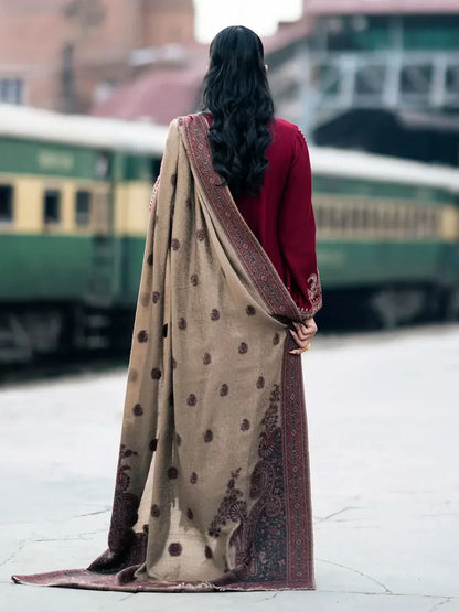 HAASIL LAWN 3 PC UNSTITCHED LAWN SUIT-ANS1776