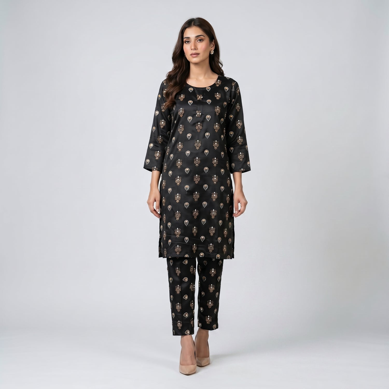 Ready to Wear Lawn Suit 2 piece-WU1112