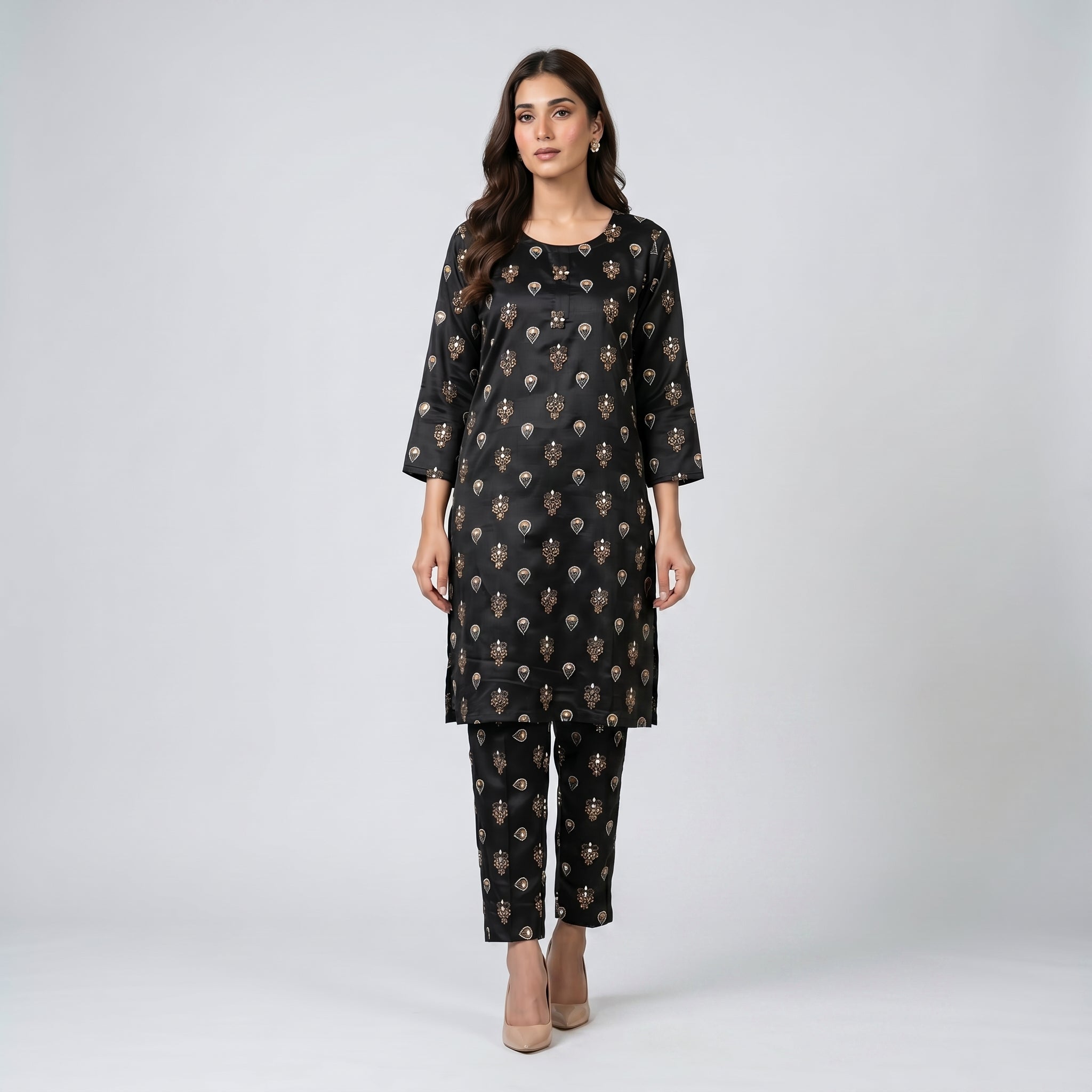 Ready to Wear Lawn Suit 2 piece-WU1112