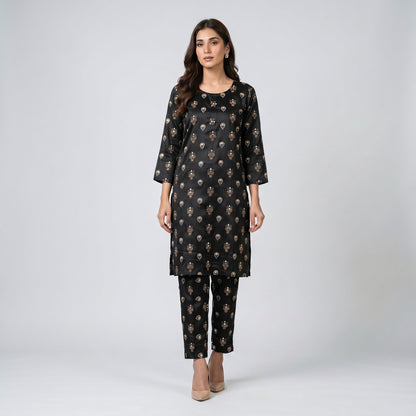 Ready to Wear Lawn Suit 2 piece-WU1112