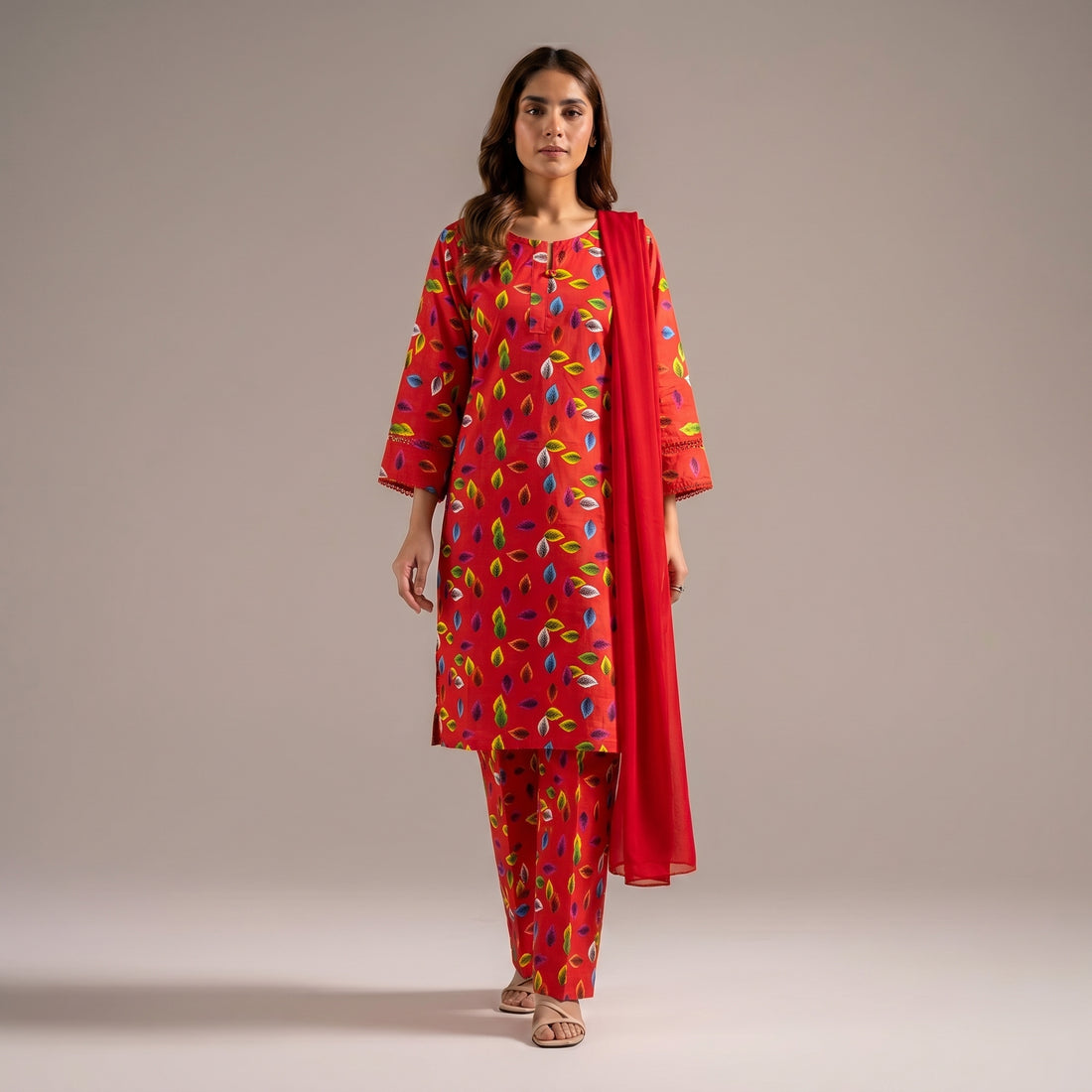 Ready to Wear  Lawn Suit 3 piece-WU1120