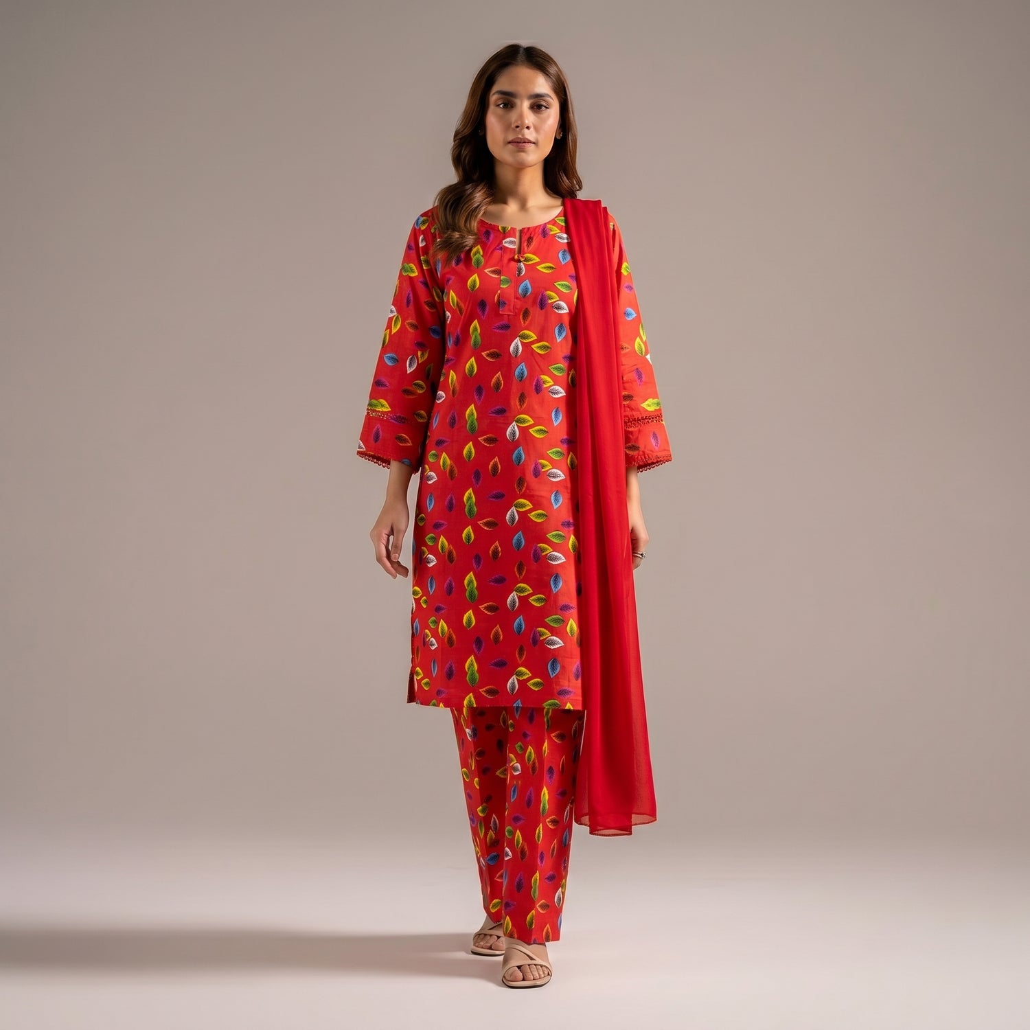 Ready to Wear  Lawn Suit 3 piece-WU1120