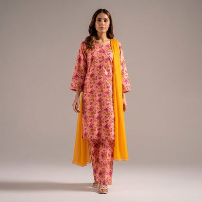 Ready to Wear Lawn Suit 3 piece-WU1119