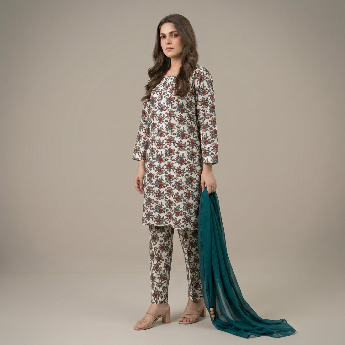 Ready to Wear Lawn Suit 3 piece-WU1115