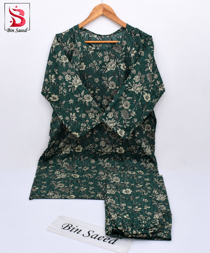 Ready to Wear Lawn Suit 3 piece-WU1116