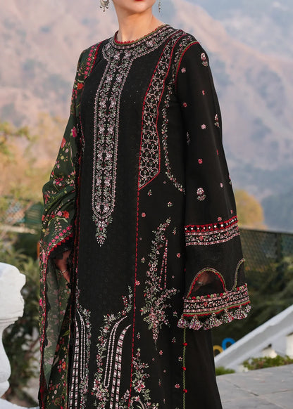 ZOBIA 3PC LAWN UNSTITCHED -  BG852