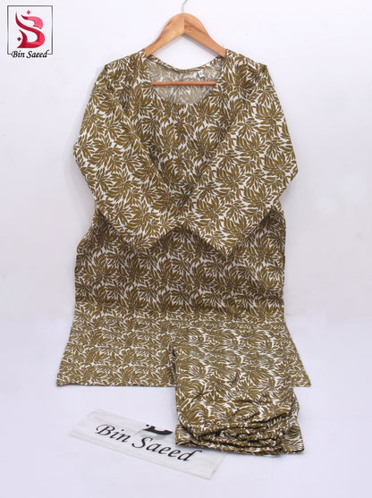 Ready to Wear Lawn Suit 3 piece-WU1117
