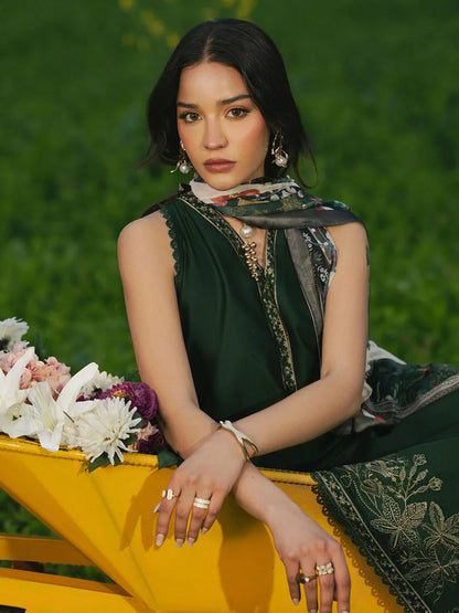 3 PC UNSTITCHED LAWN SUIT-ANS1770