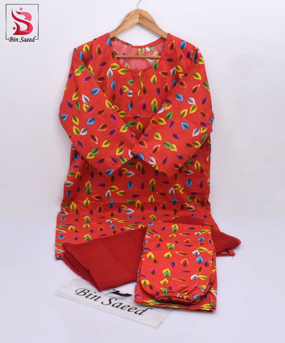 Ready to Wear  Lawn Suit 3 piece-WU1120