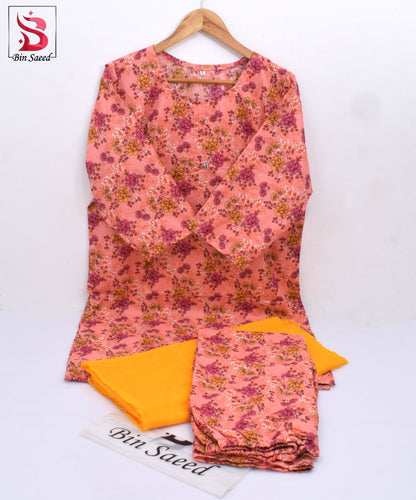 Ready to Wear Lawn Suit 3 piece-WU1119