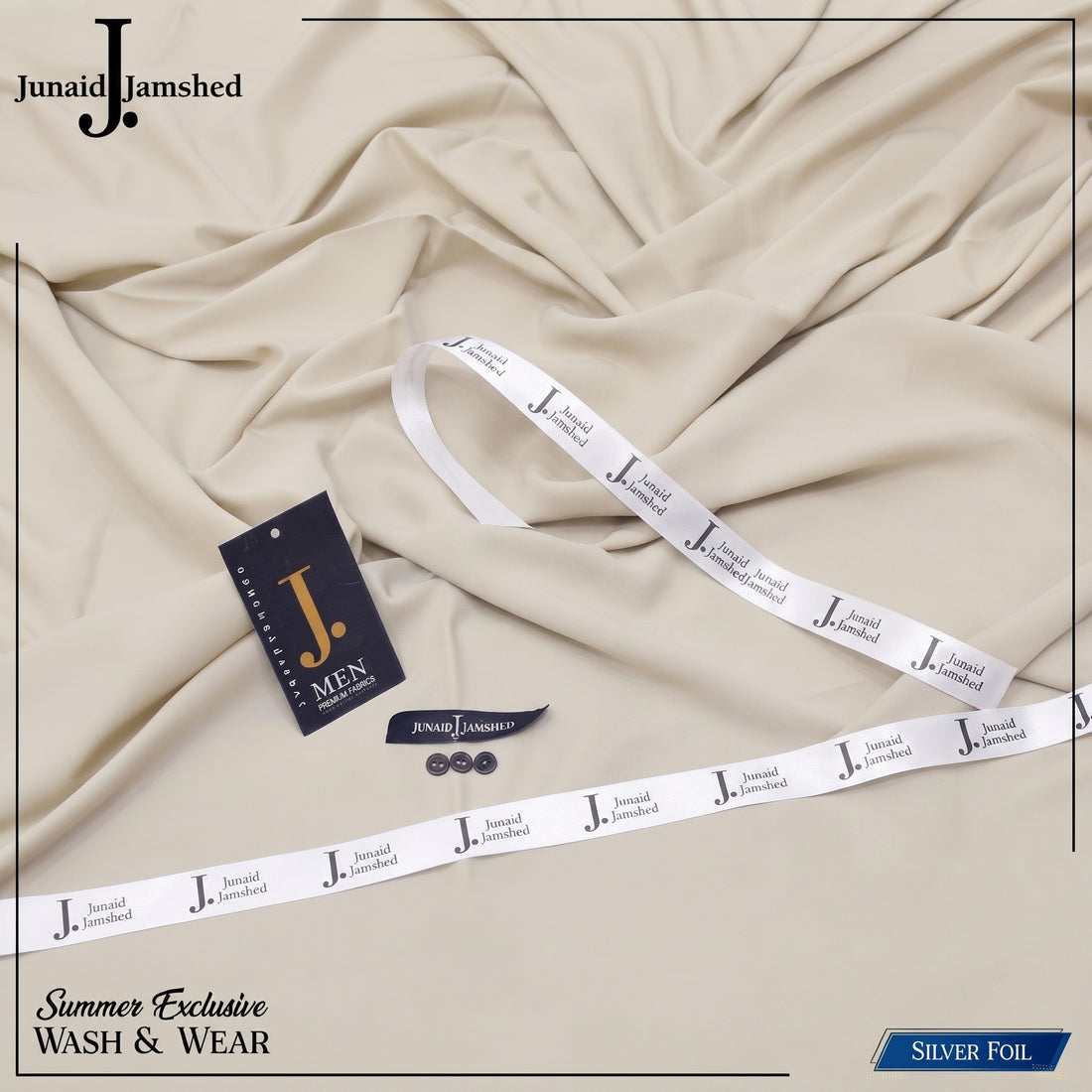 Summer Wash &amp; Wear by J. - Silver-Foil